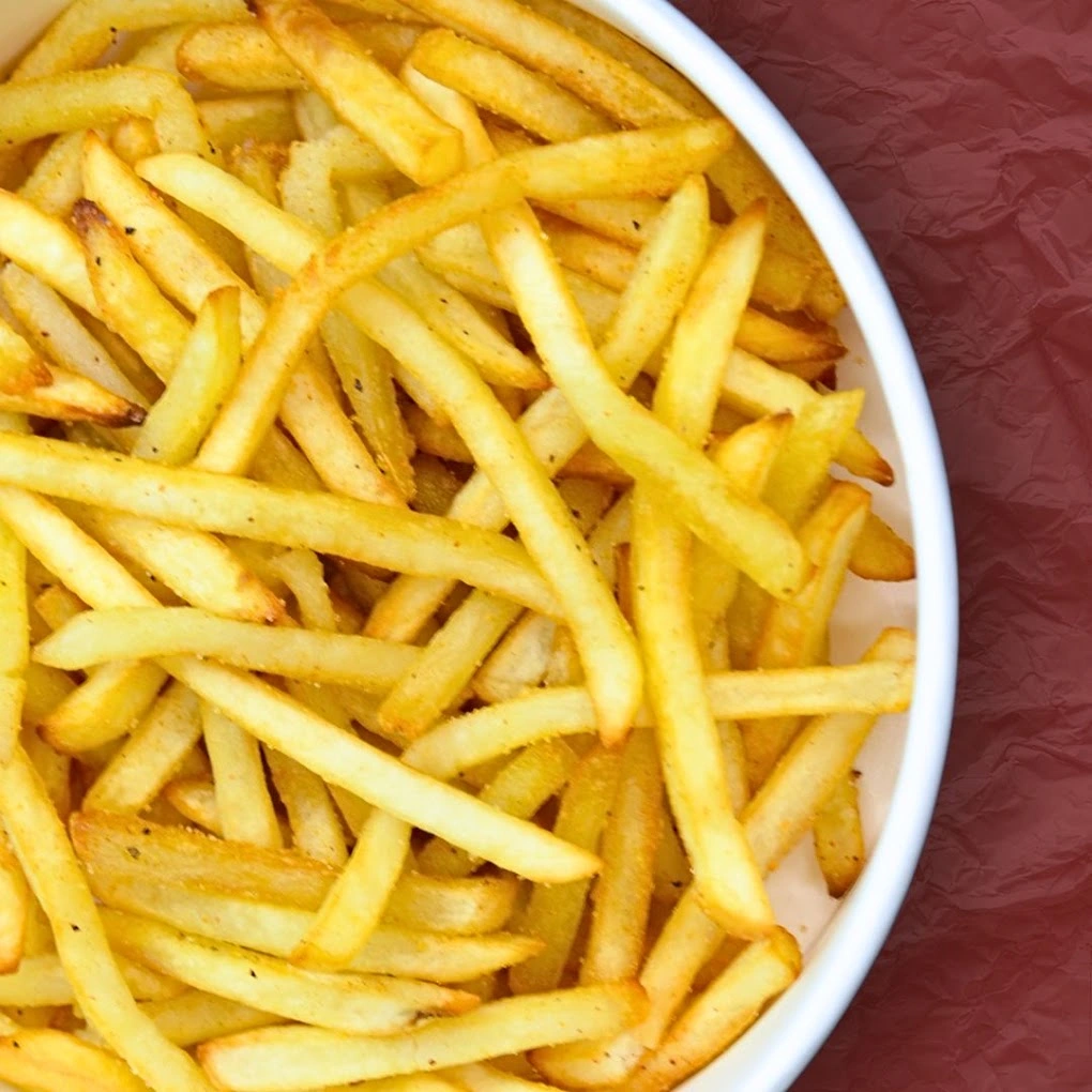 Truffle Fries at CrustyCraft Pizza Transcona, Winnipeg - crispy truffle fries served as a side